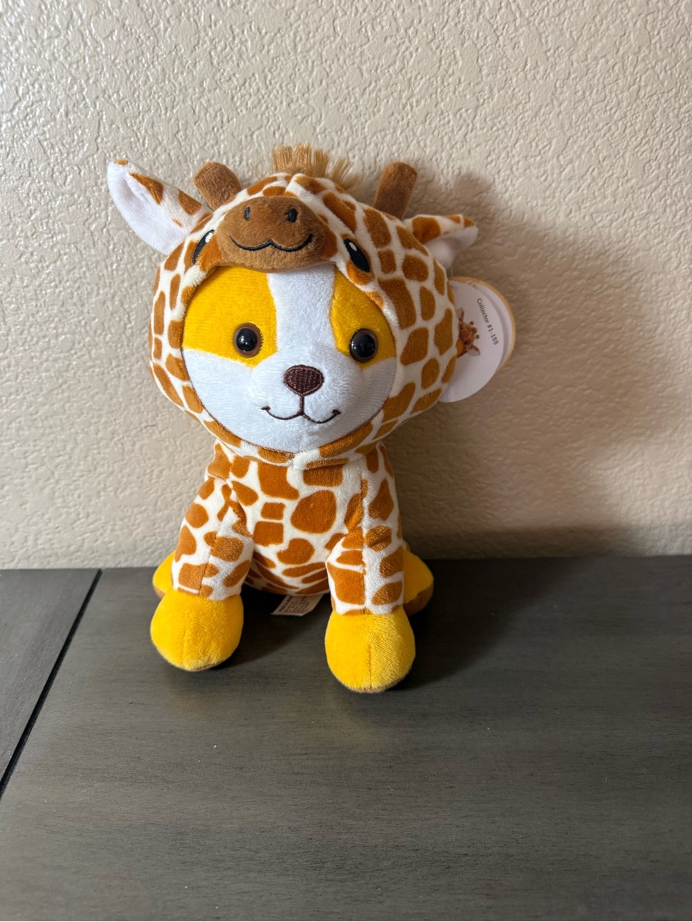 Peek A Boo Disguisimals Stretchy Corgi Giraffe Plush